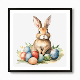 Easter Bunny Art Print