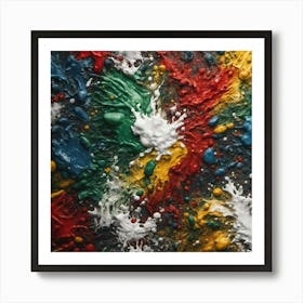 Splash Of Colour Art Print