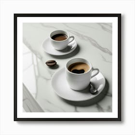 Coffee Cup And Saucer 8 Art Print