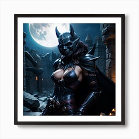 Dark Knight Art Print