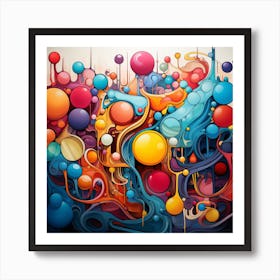 Abstract Painting 1 Art Print