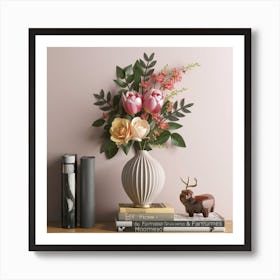 Vase Of Flowers 1 Art Print