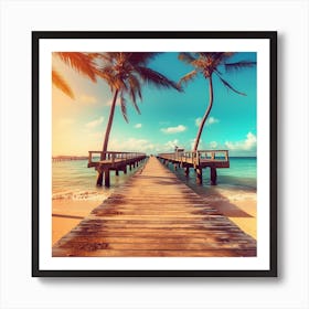 Beach - Beach Stock Videos & Royalty-Free Footage Art Print