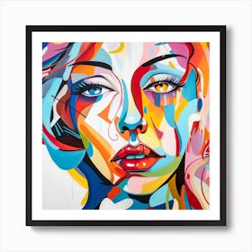 Portrait Of A Woman 14 Art Print