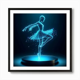 Ballerina 8 Art Print