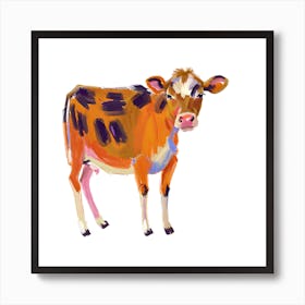 Jersey Cow 04 1 Art Print