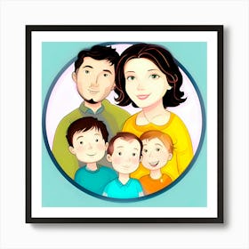 Family Portrait 3 Art Print