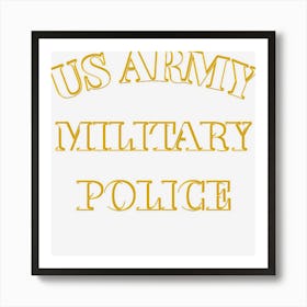 Us Army Military Police Dlzip Art Print