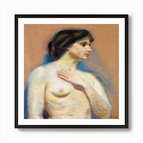 Nude Woman 4 Art Print