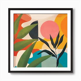 Sunrise Garden 9 Art Print