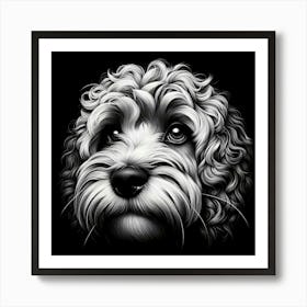 Dog Portrait 2 Art Print