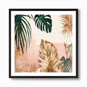 Tropical Leaves 4 Art Print