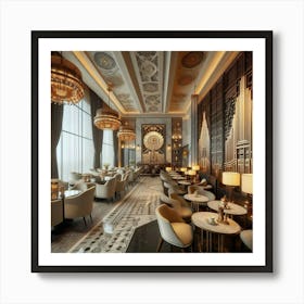 Deco Interior 2 Art Print