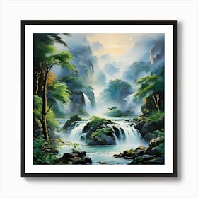 Waterfall Art Print