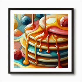 Pancakes Art Print