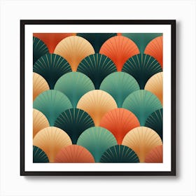 Deco Wallpaper Art Print