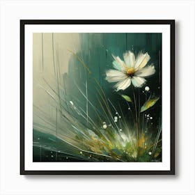 Single Flower Art Print