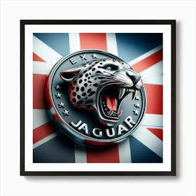 Jaguar Logo Art Print