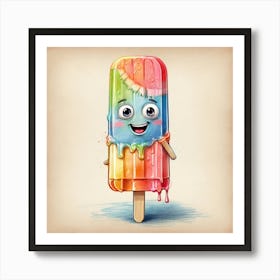 Ice Cream Pop Art Print