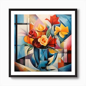 Flowers In A Vase Art Print