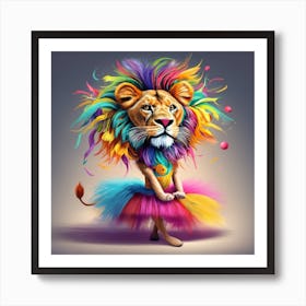 I Love Dancing In A Tutu Art Print