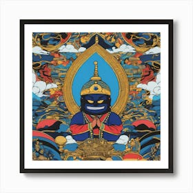 Tibetan Buddha Art Print