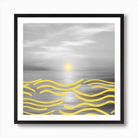 Realism And Illustration 3 Square Art Print