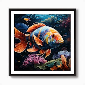 Fish In The Sea 1 Art Print