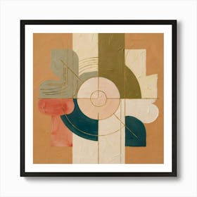 Abstract Painting Wall Art Deco 6 Art Print