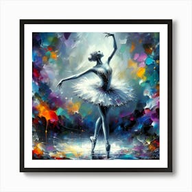 For The Love Of Ballet 4 Art Print