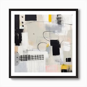 Elegant Abstractions 1 Art Print