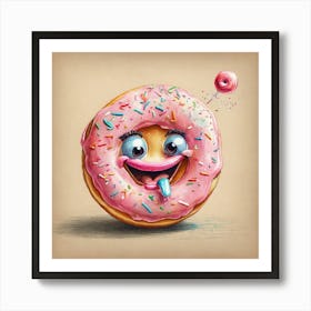 Donut 1 Art Print