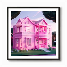 Barbie Dream House (119) Art Print