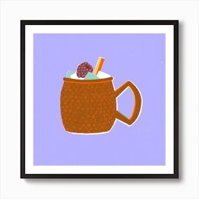 Moscow Mule Square Art Print