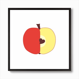 An Apple a Day Art Print