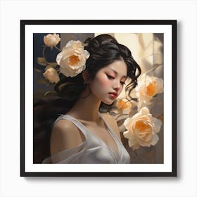 beautiful women(1) Art Print