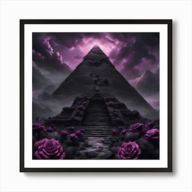 Egyptian Pyramid Art Print