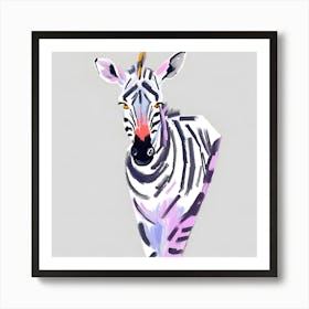 Grevy S Zebra 02 Art Print