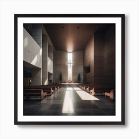 Empty Church Art Print