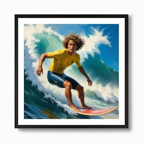 Surfer 7 Art Print