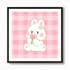 Kawaii Bunny 3 Art Print
