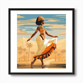 Egyptian Woman 13 Art Print