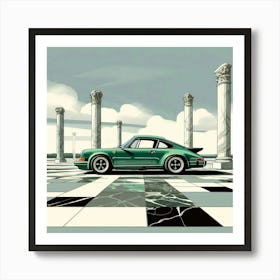 Porsche 911 7 Art Print