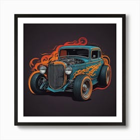 Hot Rod 2 Art Print