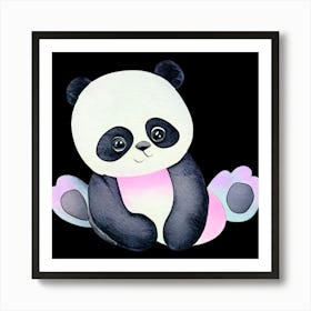 Panda Bear Art Print