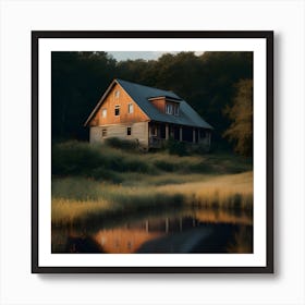 House In The Woods 2 Art Print