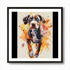 Splatter Dog Affiche