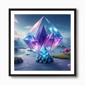 Diamond In The Sky Art Print