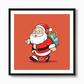 Santa Claus Art Print