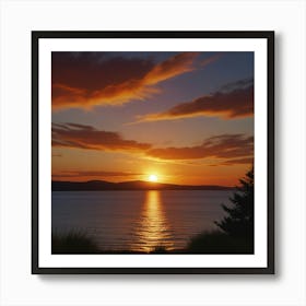 Sunset1 Art Print